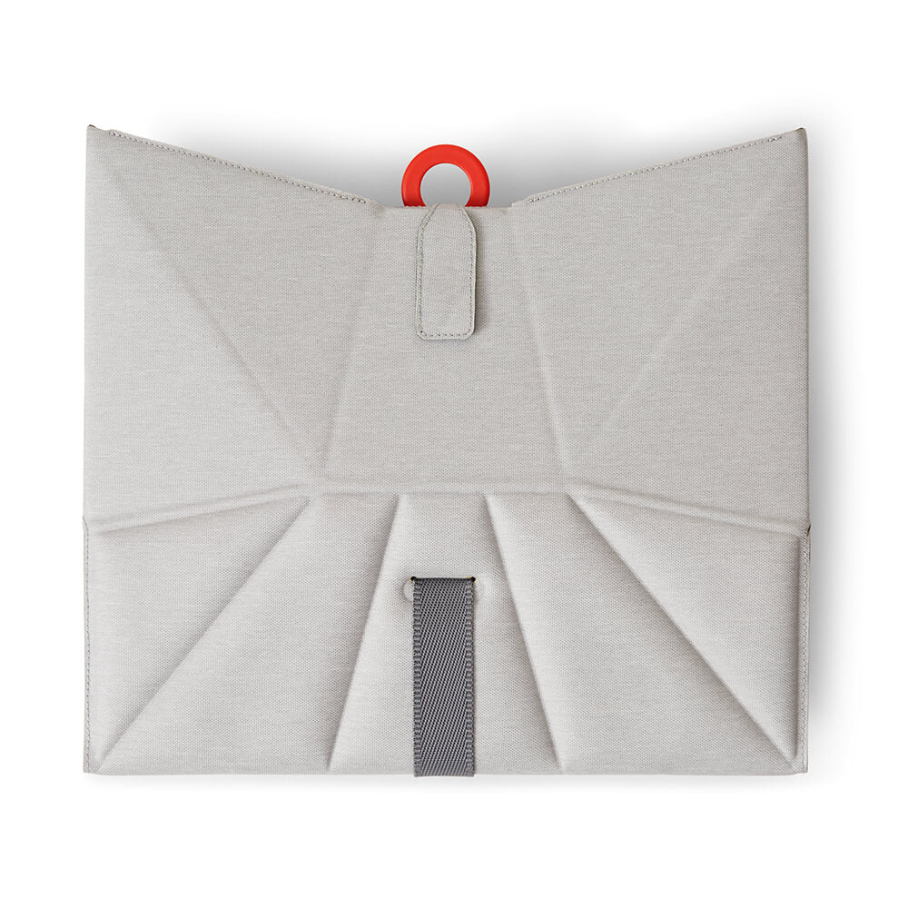  Foldable Pebble Grey Pop-Up booster Flat